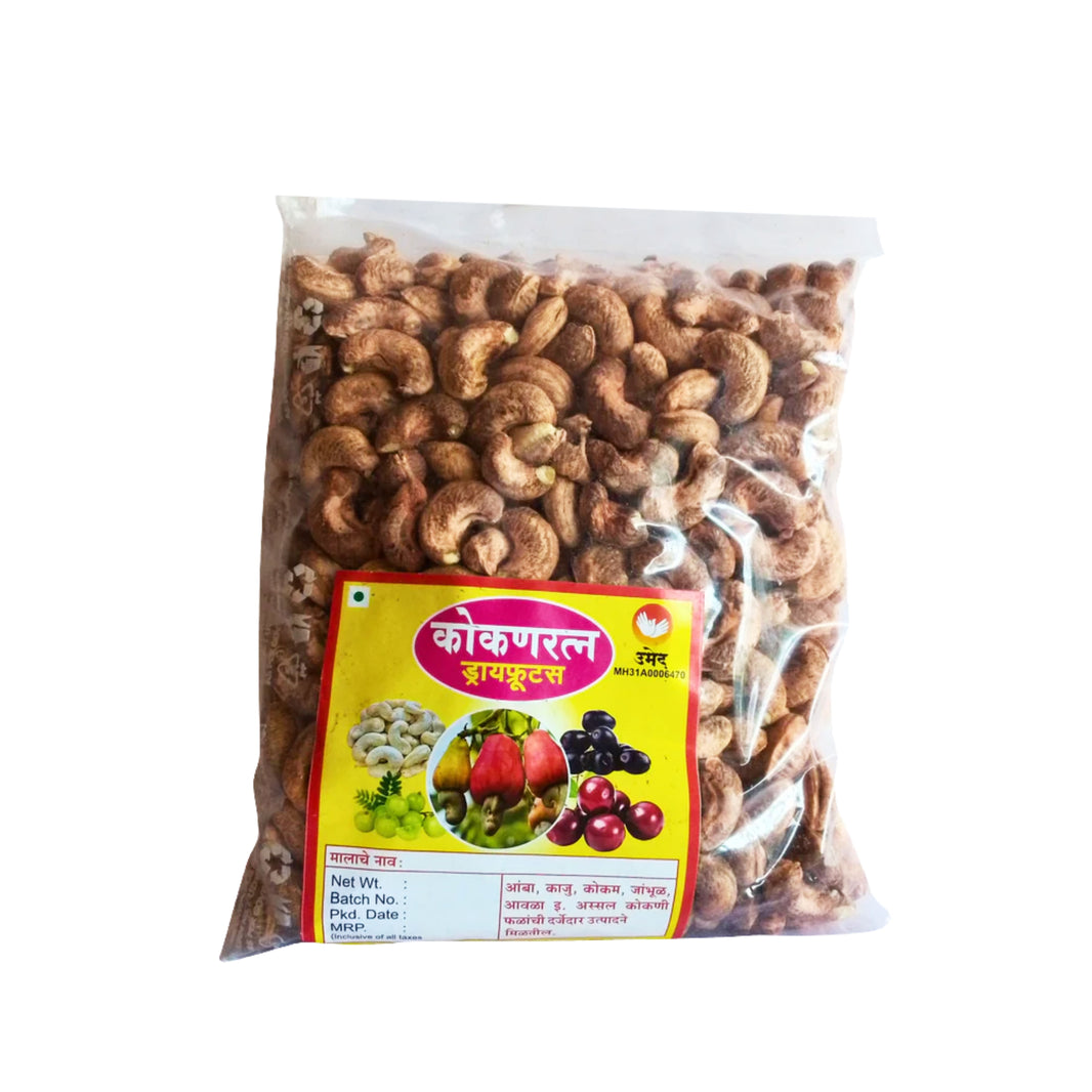 KOKANRATNA , Cashewnut with Cover, Healthy, Fiberous, Natural Flavour, Pack of 1000 gm