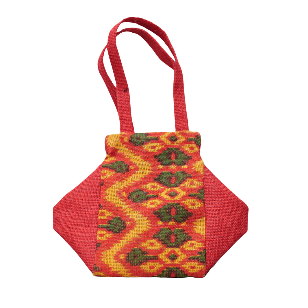 JUTE TIFFIN BAG , Handcraft By SHG Women, KALYANI SHG, Pack of 1