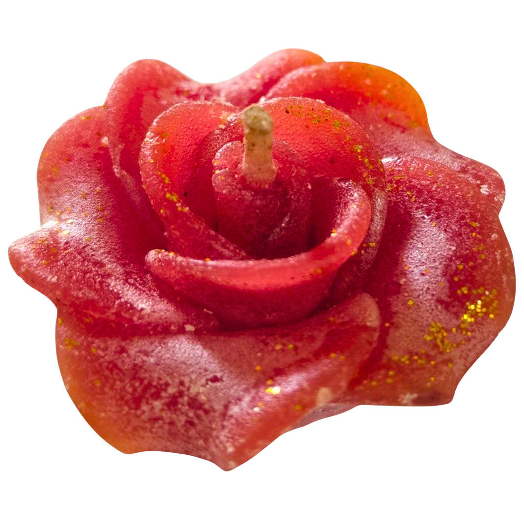 Mauli Mahila SHG, Colorful Floral Scented Wax Candles, Pack Of 1,