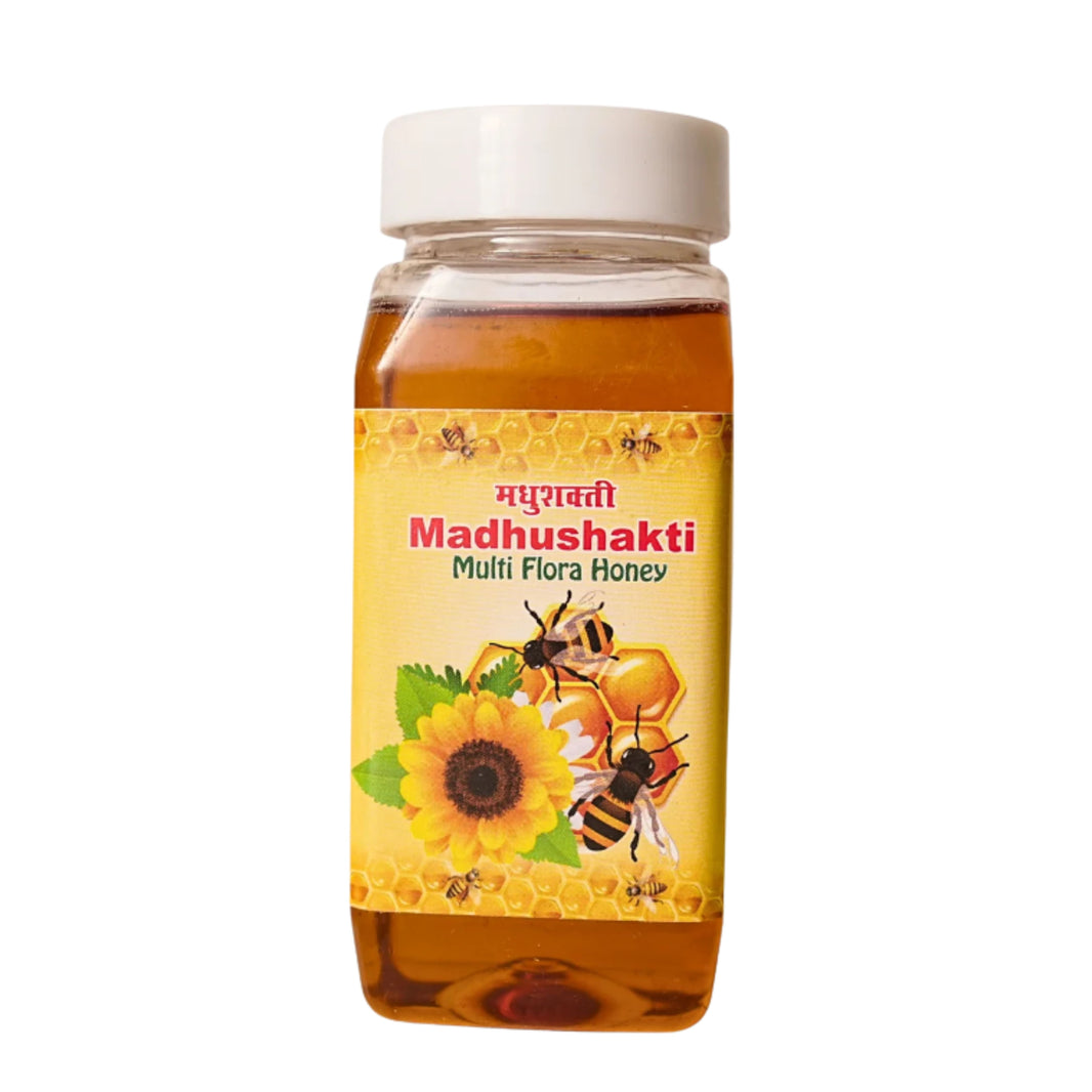 MADHUSHAKTI Natural Honey, Made By Rajlakshmi SHG, No Artificial Flavours, Pack of 250 gm