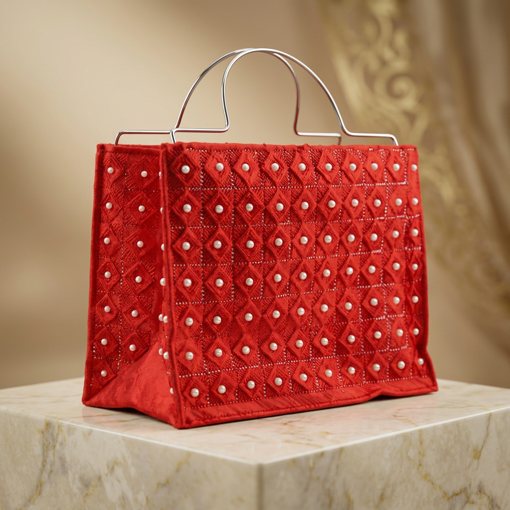 Handcrafted Micron Purse – Made by Mahalakshmi Mahila Swayansahayyata Samuh (200gm)