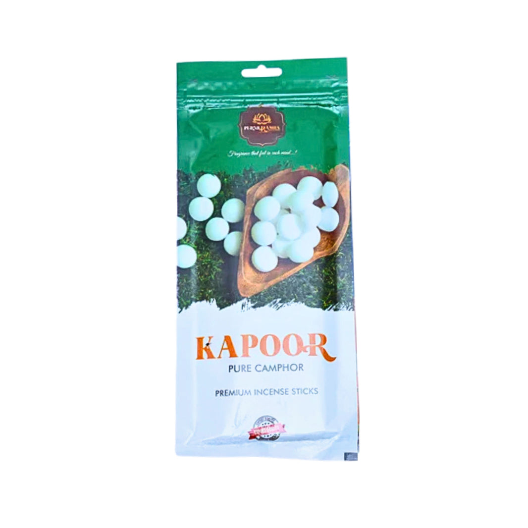 PURNABRAHMA Camphor Sacred Cleansing Fragrance Agarbatti Pack of 110gm