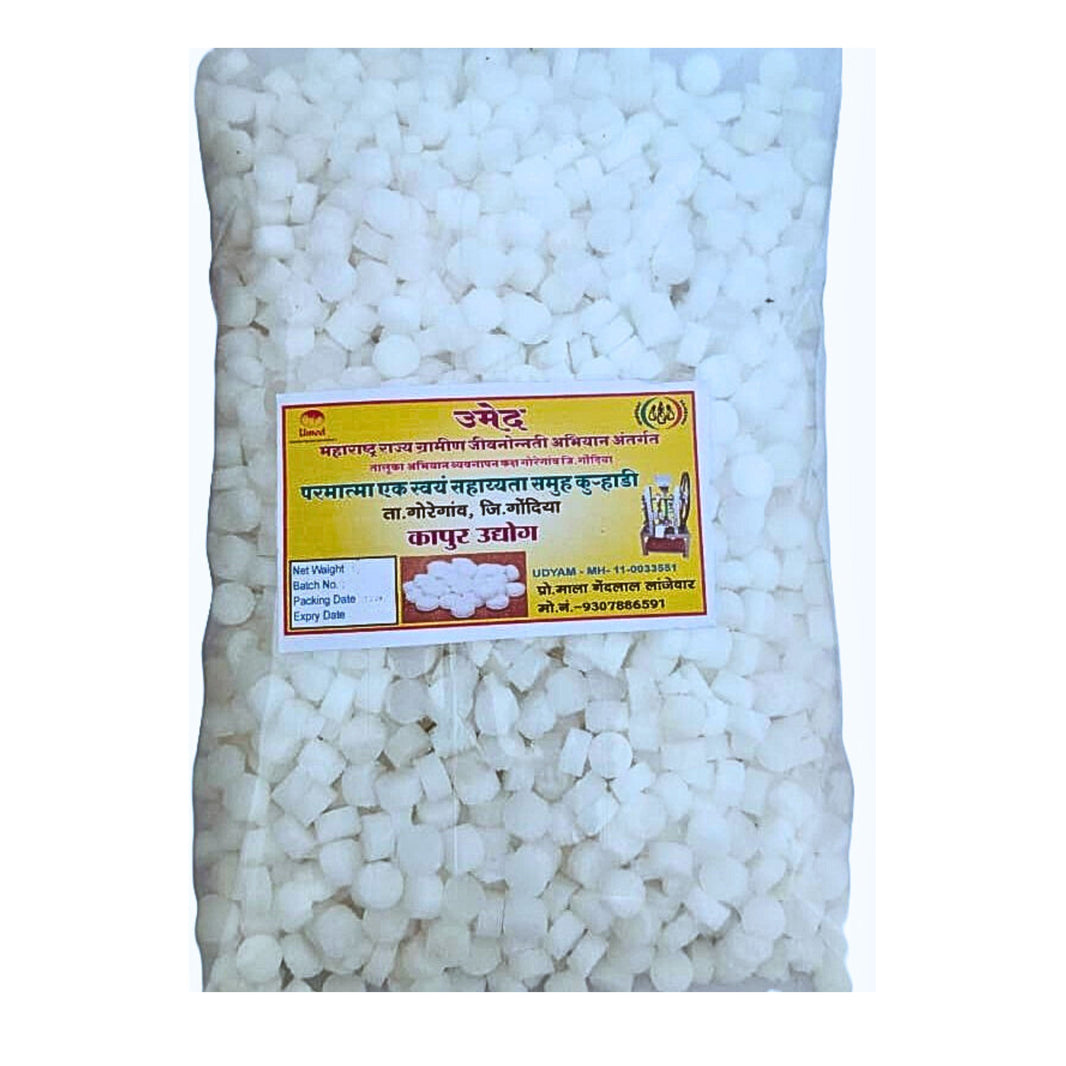 CAMPHOR, Made by SHg Women, PARMATMA EK, Pack Of 1000gm