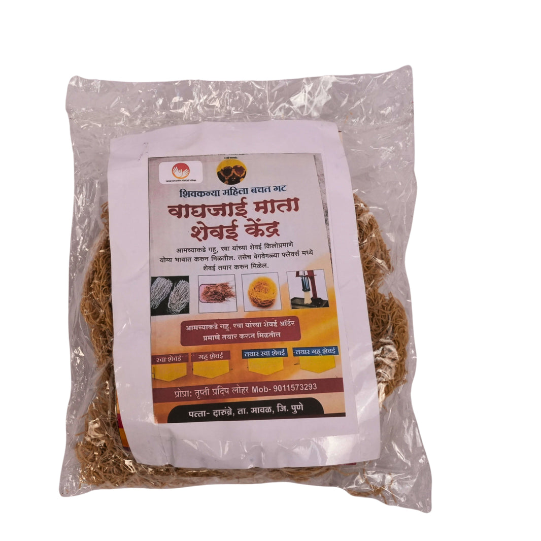 Waghjai Mata Shevai | Healthy, Homemade & Chemical-Free - Handmade Shevai by Shivkanya Mahila Bachat Gat - 500g