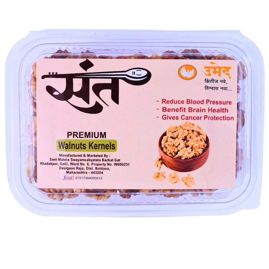 SANT - Premium Kashmiri Walnuts | Natural, Authentic, No Chemicals, No Artificial Color | 500gm