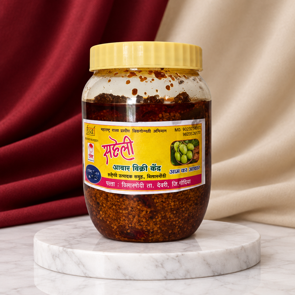 MANGO PICKLE, Handmade By SHg Women, SHRADHHA SHG, Pack of 250gm