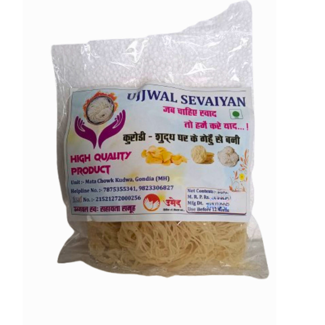 WHEAT KURDAYI, Making By SHg Women, UJJWAL SHG, Pack of 100gm