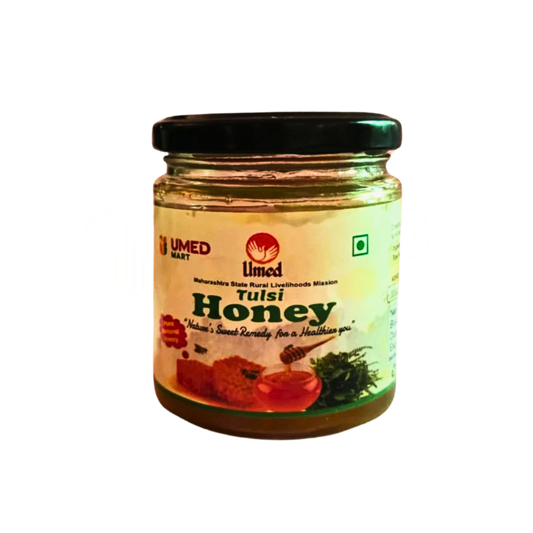 Van Amrut, Natural Tulsi Honey, Made By Natural Ingredients, No Artificial Flavours, Pack of 250 ml