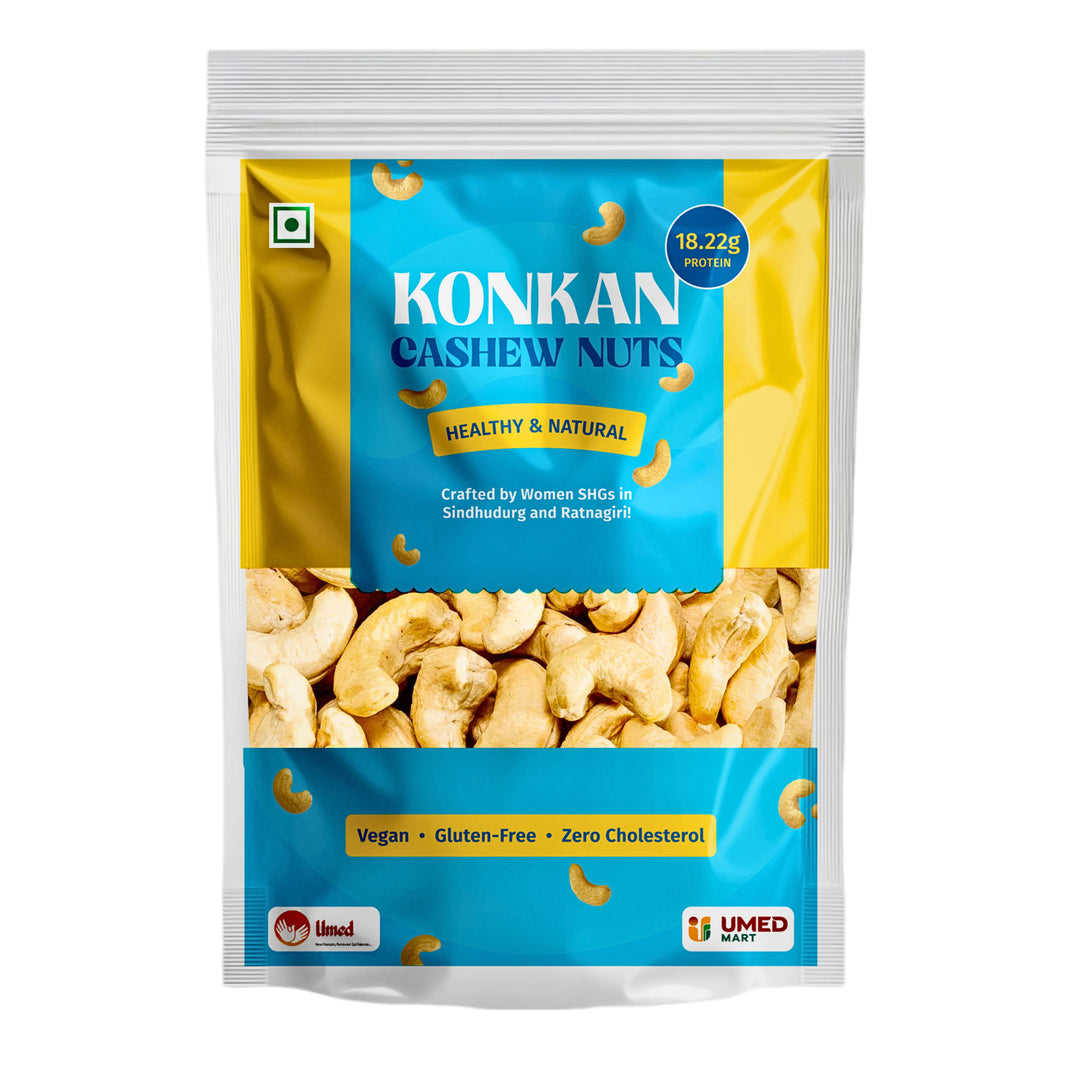 PNG Healthy Natural Cashew Highly Fiberous Pack of 450gm