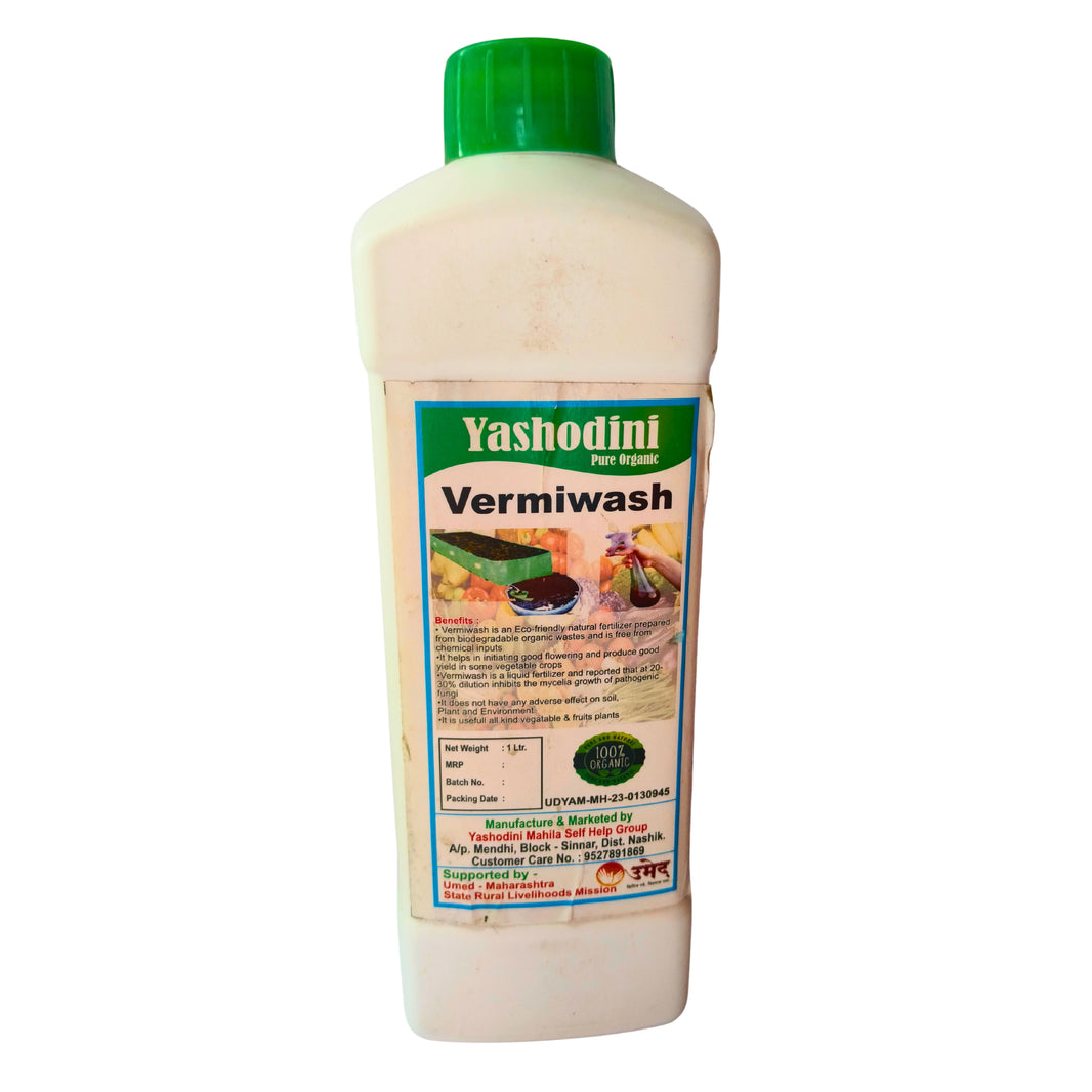 YASHODINI, Vermiwash, No Artificial Chemicals, Pack of 1000 ML