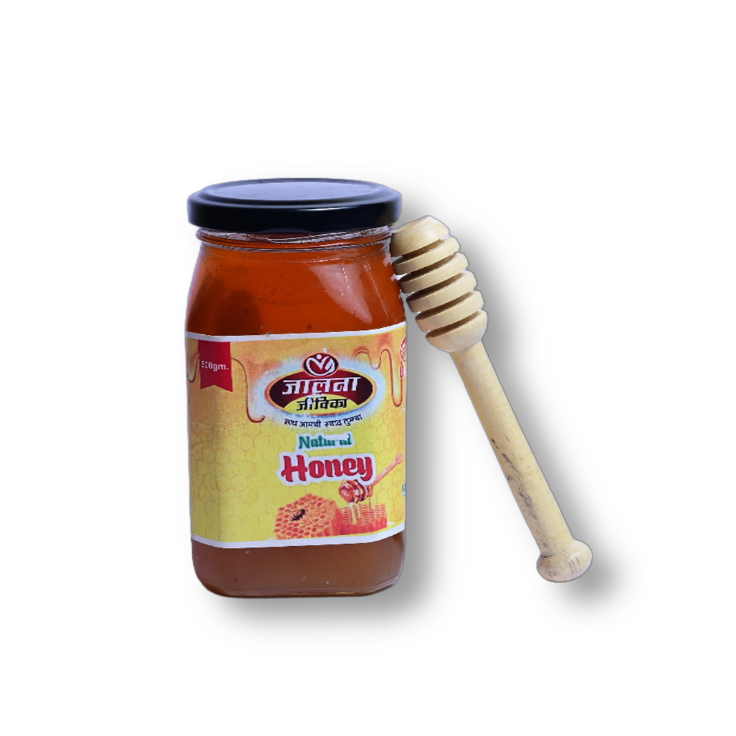 Jalna Jivika Natural Honey, Made By Natural Ingredients, No Artificial Flavours, Pack of 500 ml
