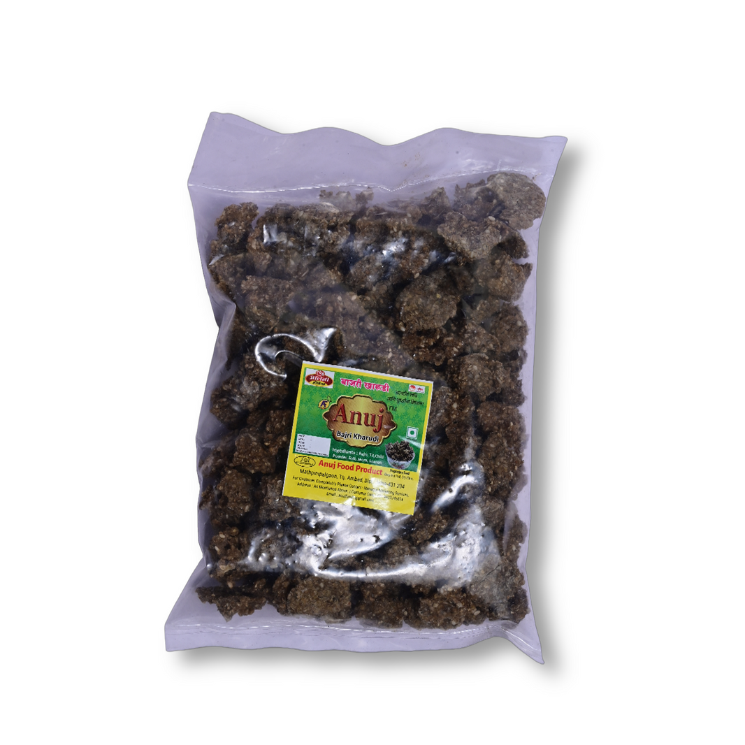 ANUJ FOODS Bajri kharodya, Made By Natural Ingredients, No Artificial Flavours, Pack of 250 gms