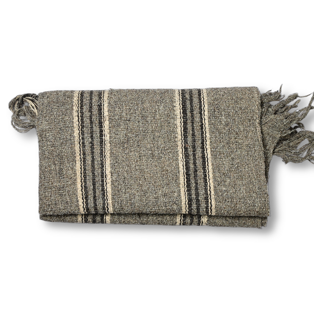 AHILYADEVI SHG Grey Ghongadi, Made By Natural Sheep Wool, Traditional Item, Pack Of 1 No, 10ft