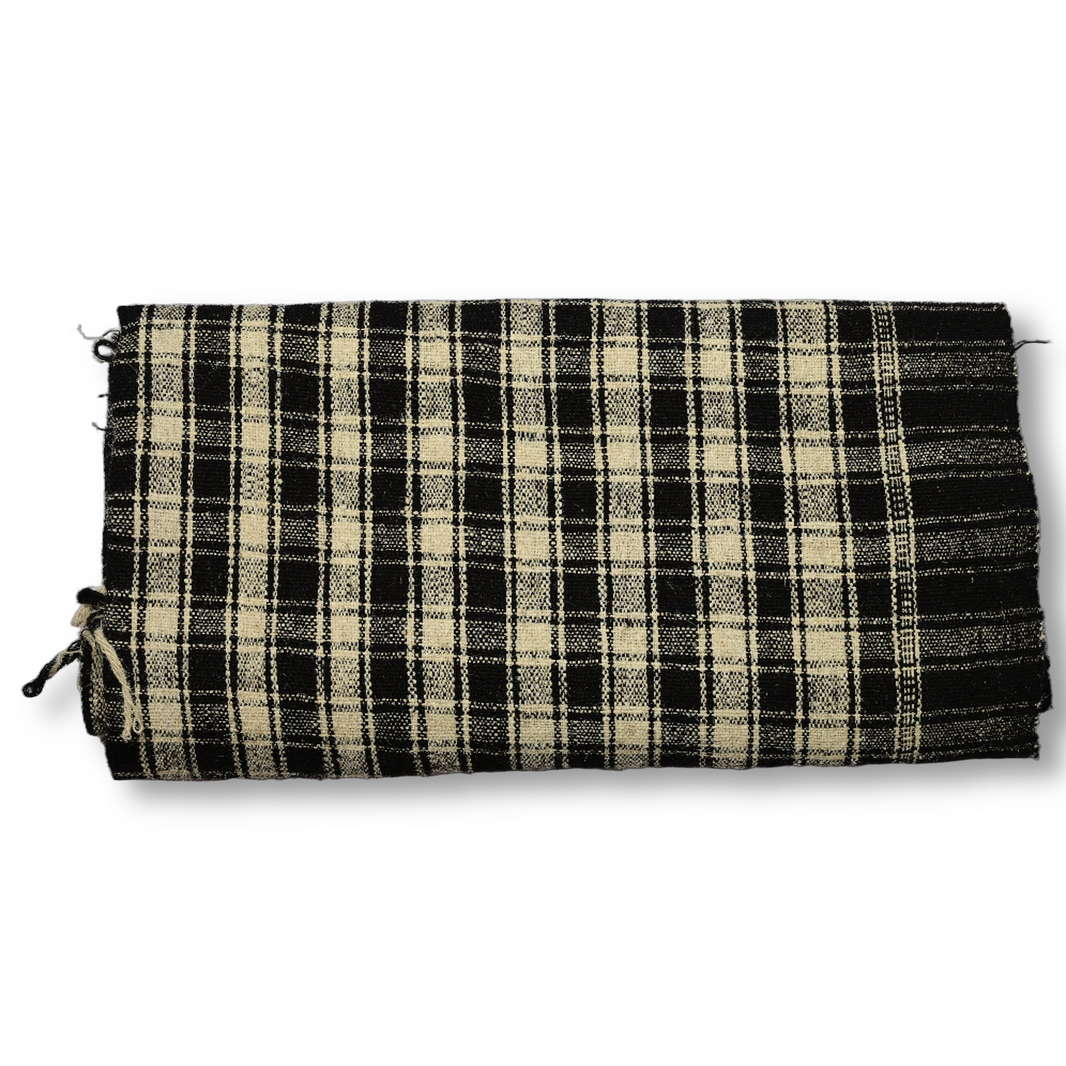 AHILYADEVI SHG Traditional Shal Made from Natural Sheep Wool Handcrafted Shawl Pack of 1 No 10 ft