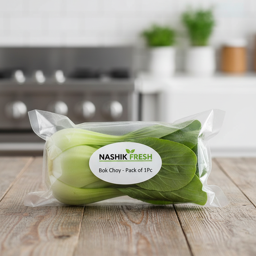 FRESH Bok Choy Pack Of 1Pc Fresh Asian Leafy Vegetable Crisp Premium Quality Healthy Cooking