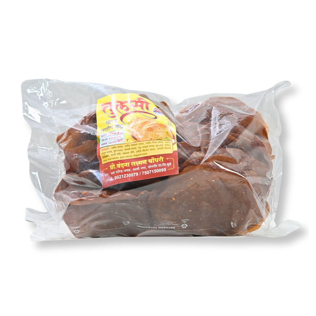 TULSI, Nagli, Papad,Jai Bhavani SHG, Made By Natural Ingredients, No Artificial Chemicals, Pack of 500 gm