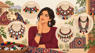 Banjara Jewellery Buying Guide: Chokers, Mirror Work, Kavdi and Cord Sets
