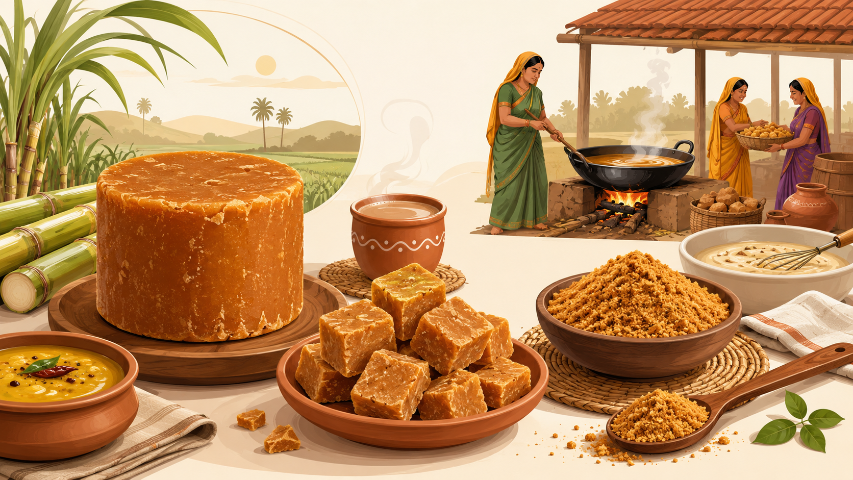 Deshi Gul: Block, Cubes, or Powder? A Plain-English Guide to Choosing Your Jaggery