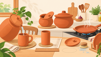 Earthen Bottle, Mug, Glass or Tawa? RANI LAKSHMIBAI SHG Clay Guide