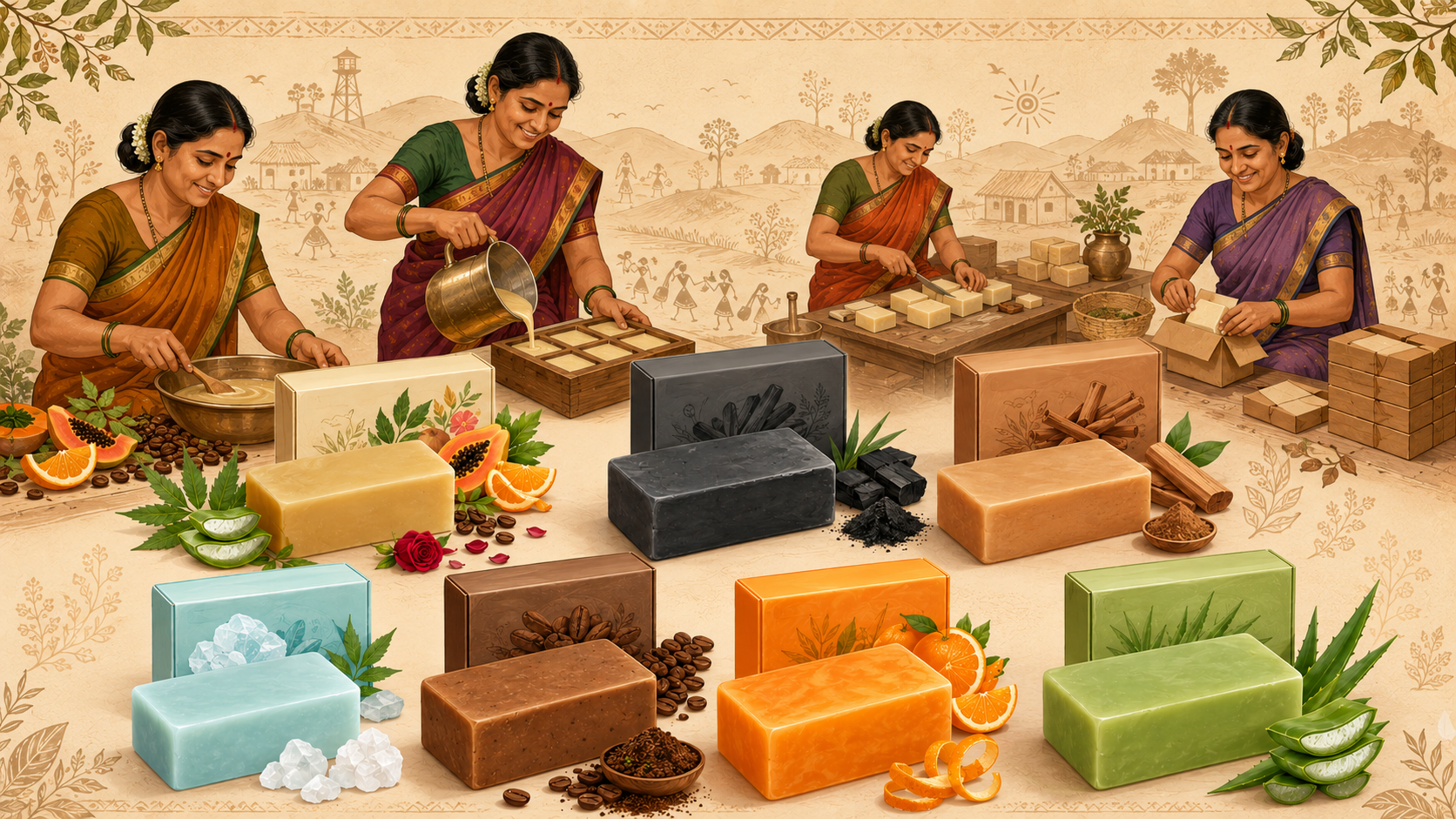 Charcoal, Sandalwood, or Aloe Vera? A Quick Guide to Choosing Your Kasturi Handmade Soap