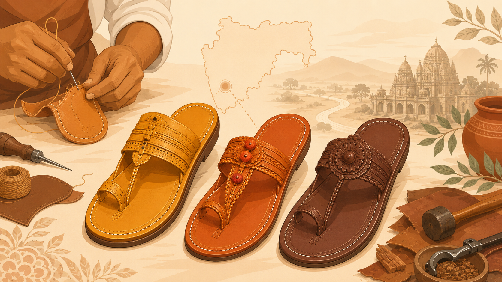 What Makes a Chappal Genuinely Kolhapuri? A GI-Tagged Footwear Guide
