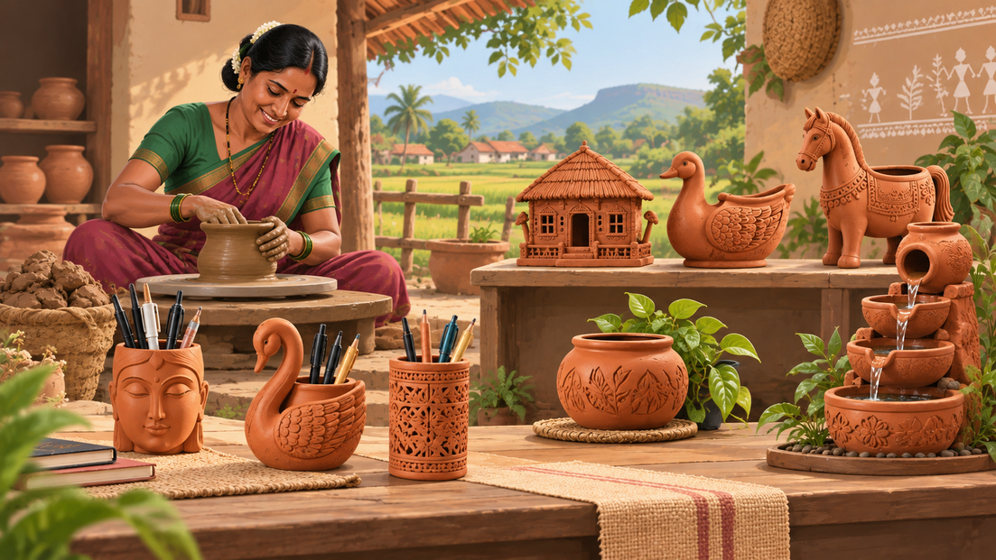 What Is PM Vishwakarma? UmedMart's Terracotta Décor Guide