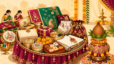 What Is Rukhvat? Maharashtra's Traditional Wedding Gift Sets, Explained