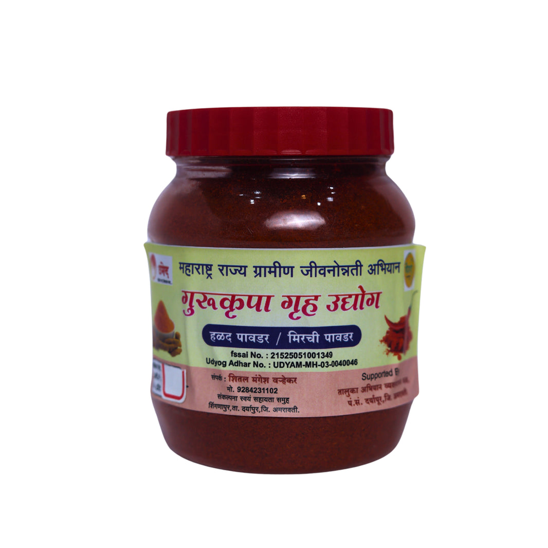 DATTAKRUPA Chilli Powder, Made By Natural Ingredients, No Artificial Chemical, Pack of 500 gm
