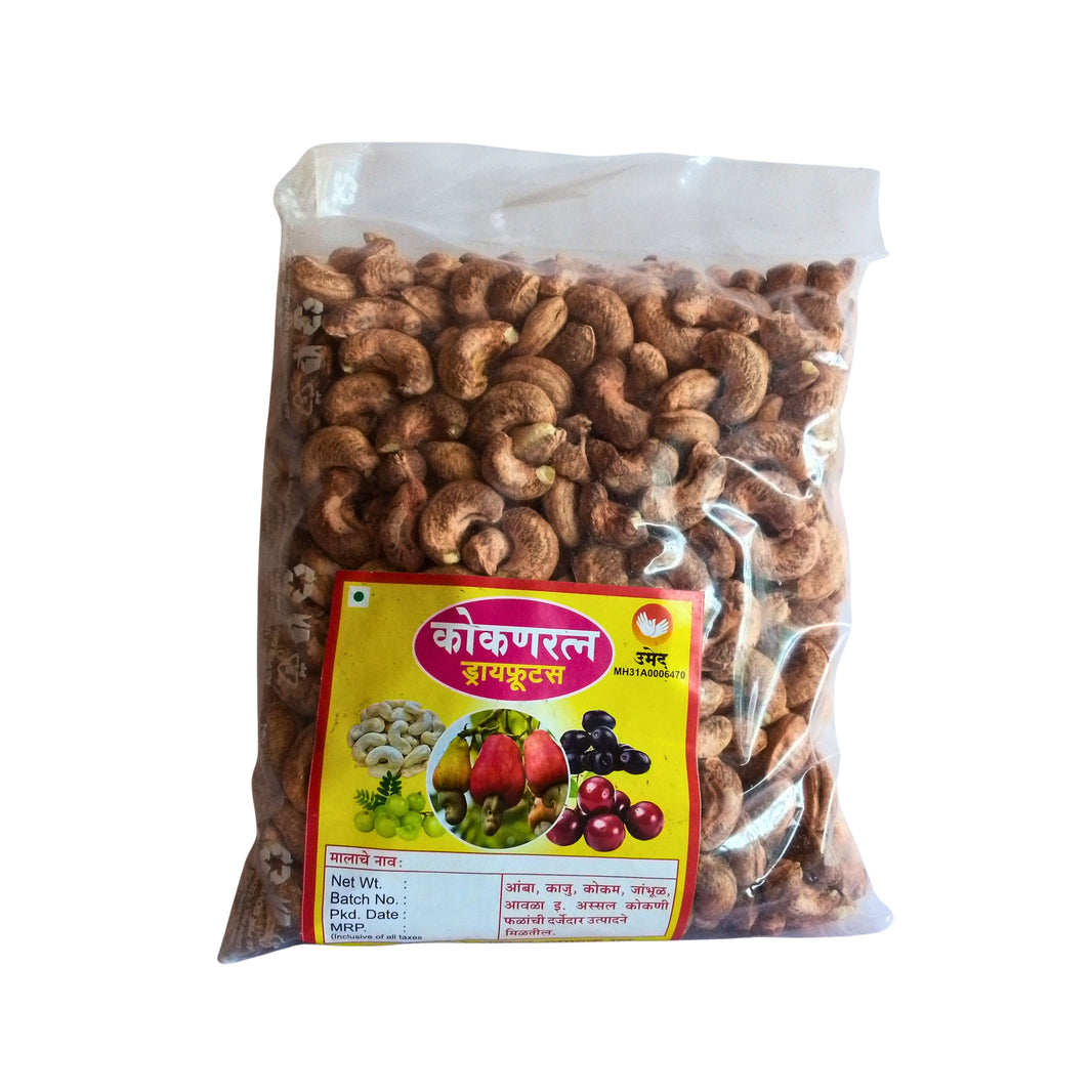 KOKANRATNA , Cashewnut with Cover, Healthy, Fiberous, Natural Flavour, Pack of 1000 gm