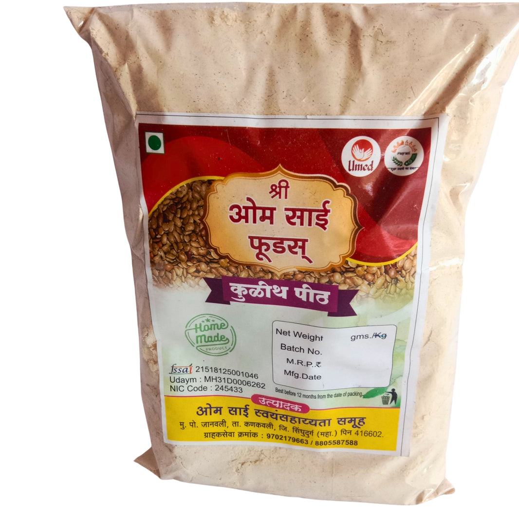 OM SAI, Spices, Kulith Powder, Made By Natural Ingredients, No Artificial Chemicals, Pack Of 1000 gm