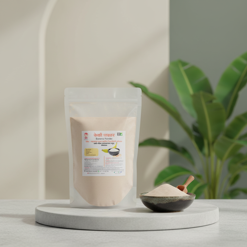 SAKHI Banana Leaves Powder Natural Fine Quality No Preservatives Pack of 250 gm
