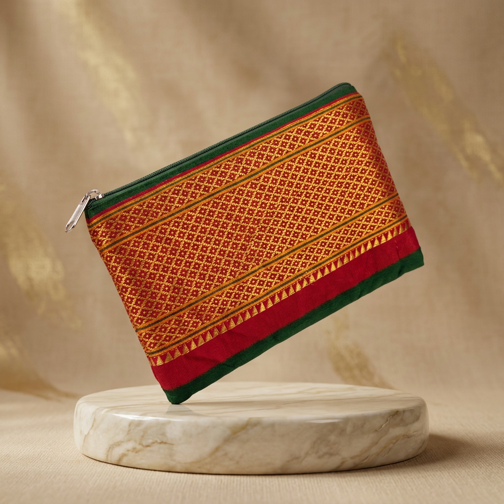 KHAN PAITHANI – Hand Purse | Authentic Handmade, Natural, Pure & Traditional | Premium Quality | 1 Pc