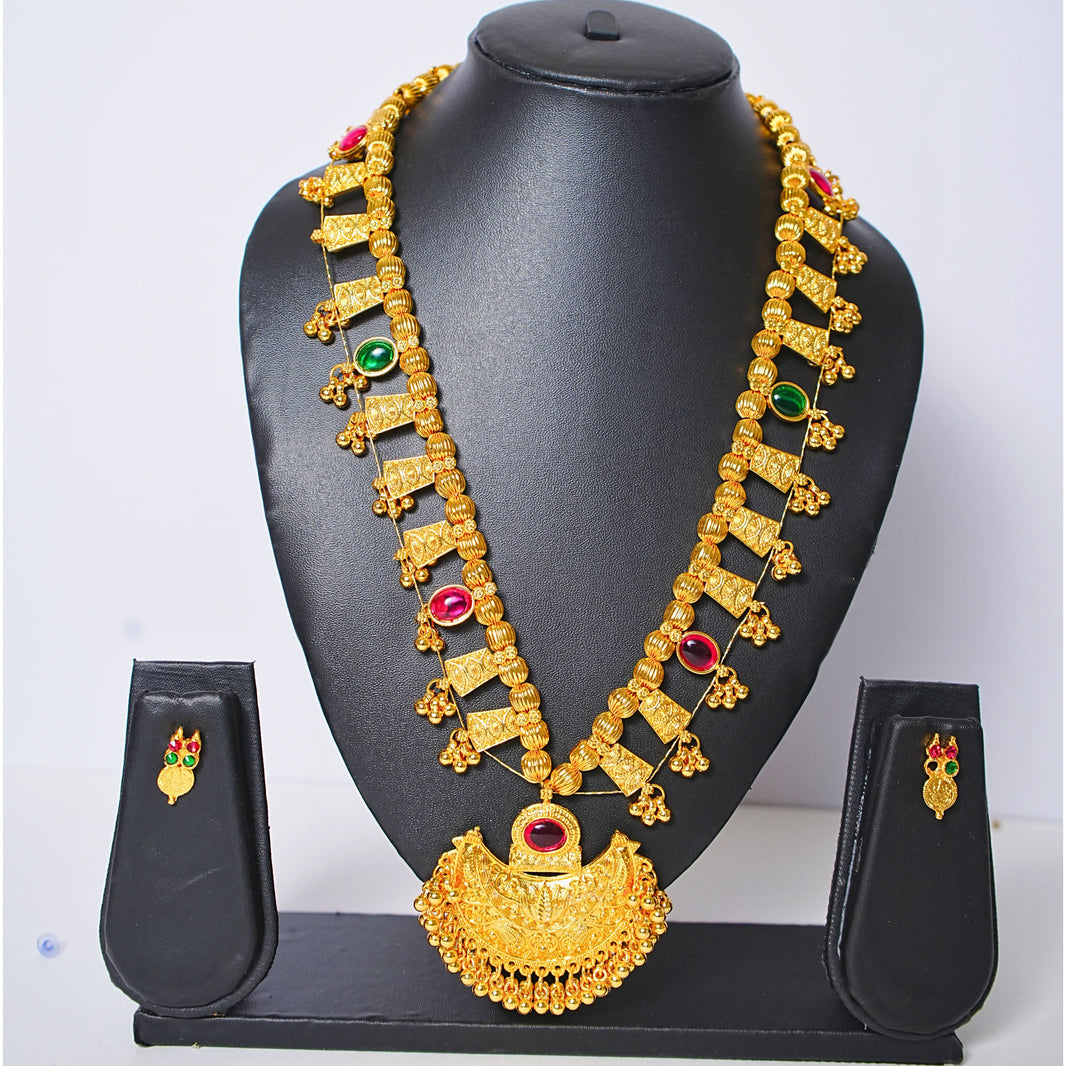 EKTA HANDMADE JEWELLERY, Lakshmi Har, Artificial Jewellery, Ekta Gram Sangh, Environment Friendly, Handmade Jwellery, Pack of 1 Piece