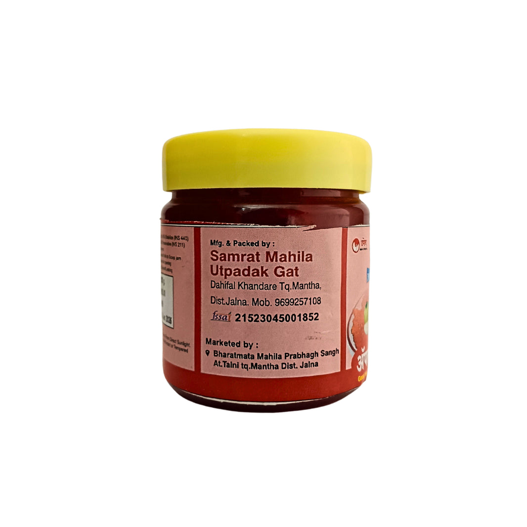 Jalna Jivika, Samarth Utpadak Gat, Apple Jam With Natural Apple Fiber And Pulps, Healthly, Best Quality, Pack Of 500 gms