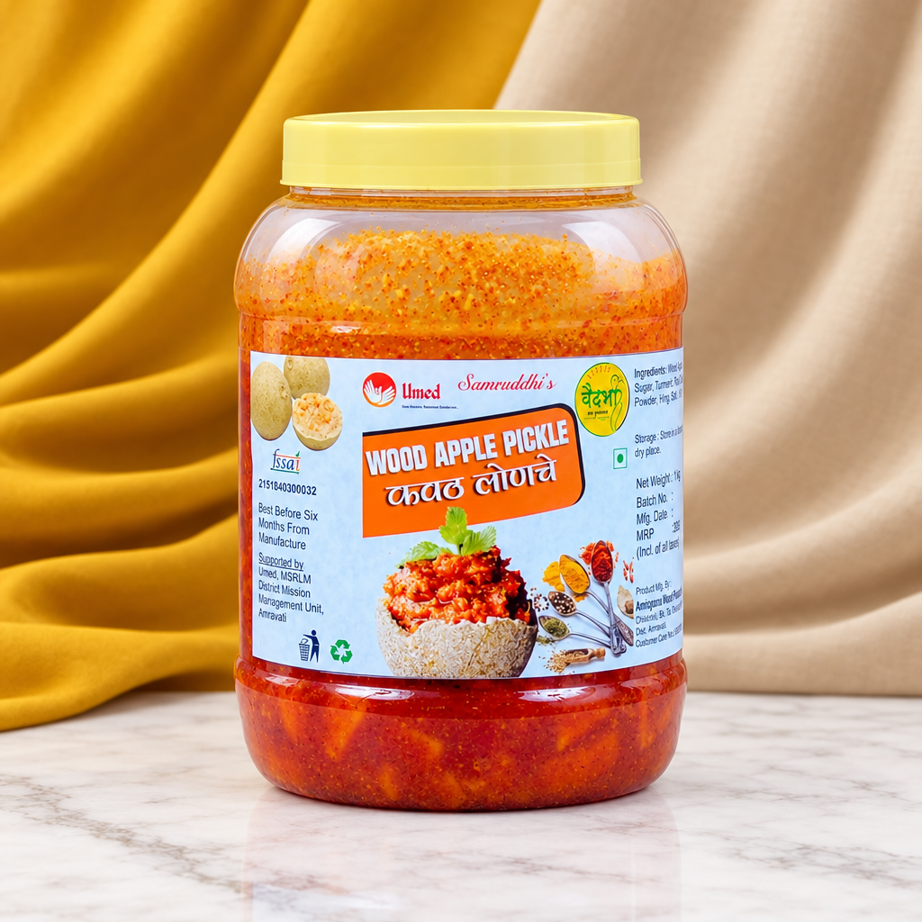 SAMRUDHI'S Kawat Pickle, Annapurna SHG, Natural Ingredients, No Artificial Colour, Pack of 1000gm