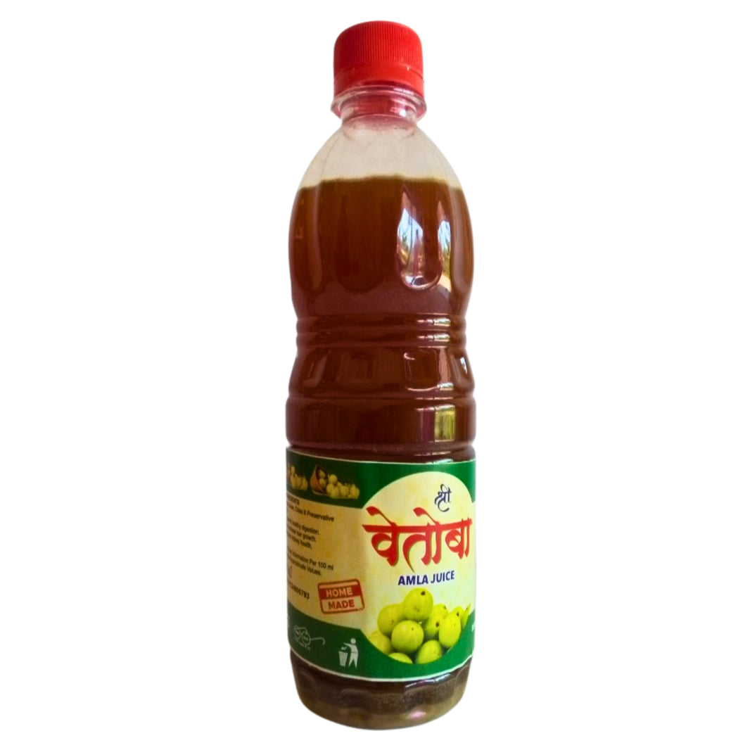 SHRI VETOBA MASALA PRODUCTS Awala Sarbat, Natural Ingredients, No Artificial Essence, Pack of 500 ml