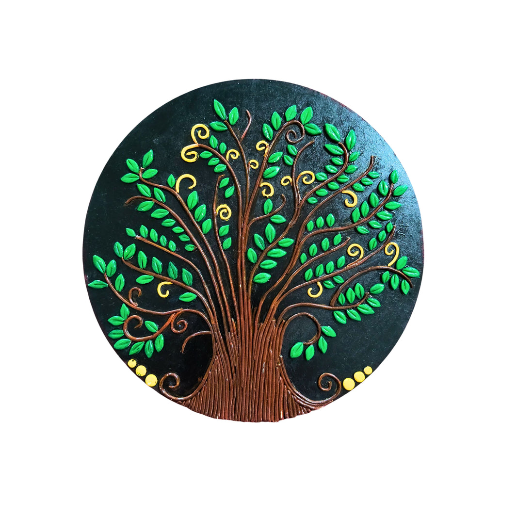 AHILYABAI – Leepan Tree Frame | Premium Quality, Handmade with Care, Authentic, Durable | Pack of 1 pcs.