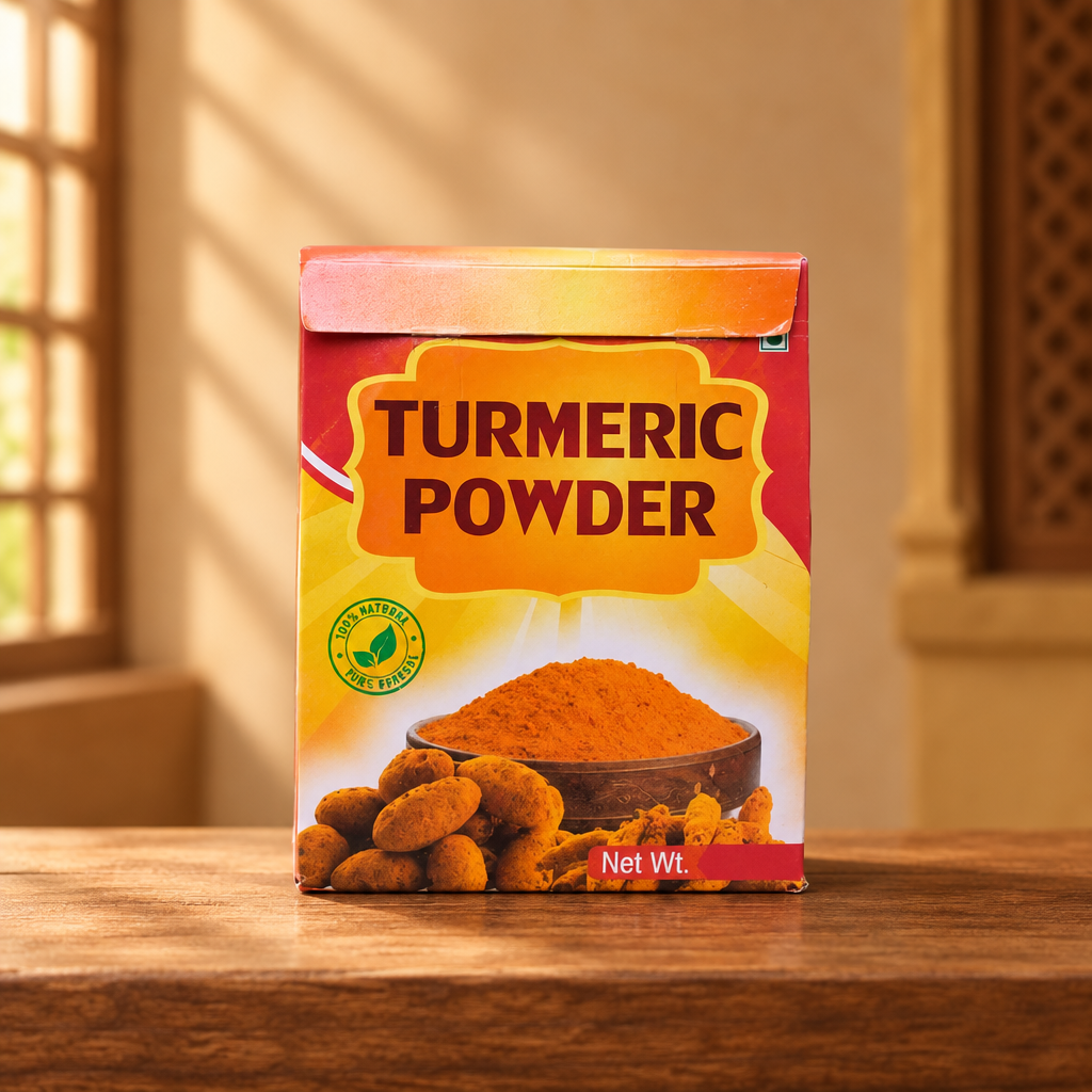 HIRAI Turmeric Powder, Kalyani Shg, Premium Quality, Natural, Healthy, Pack of 500 gms