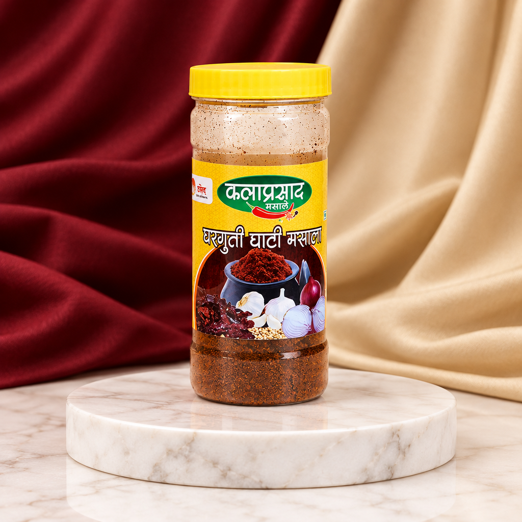 KALAPRASAD MAHILA SHG Ghati Masala Handmade with Care, Authentic Taste, Preservative-Free Pack of 500gm