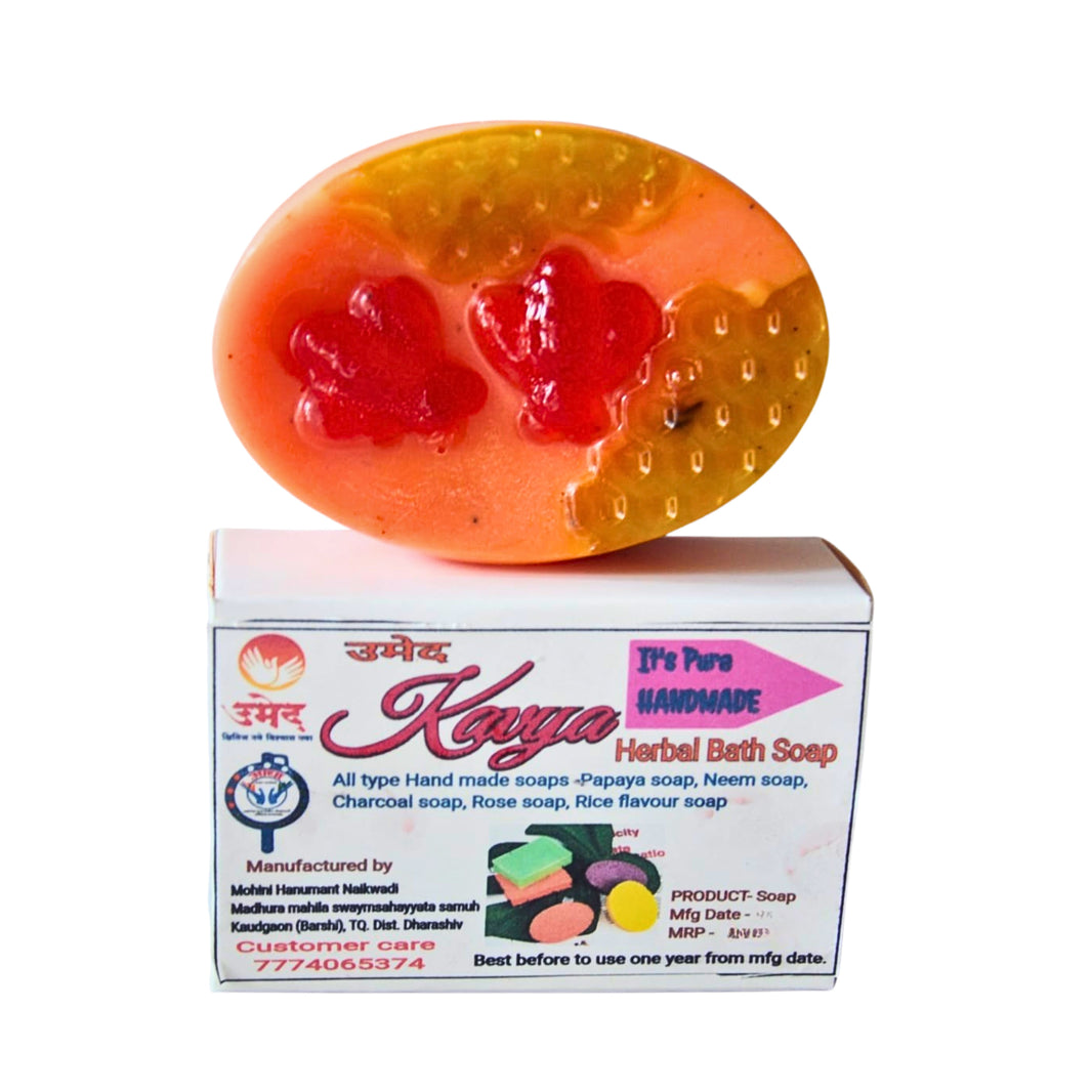 MADHURA HARBAL SOAP – Neem Soap - handmade, natural, skin-friendly - Pack of 120gm