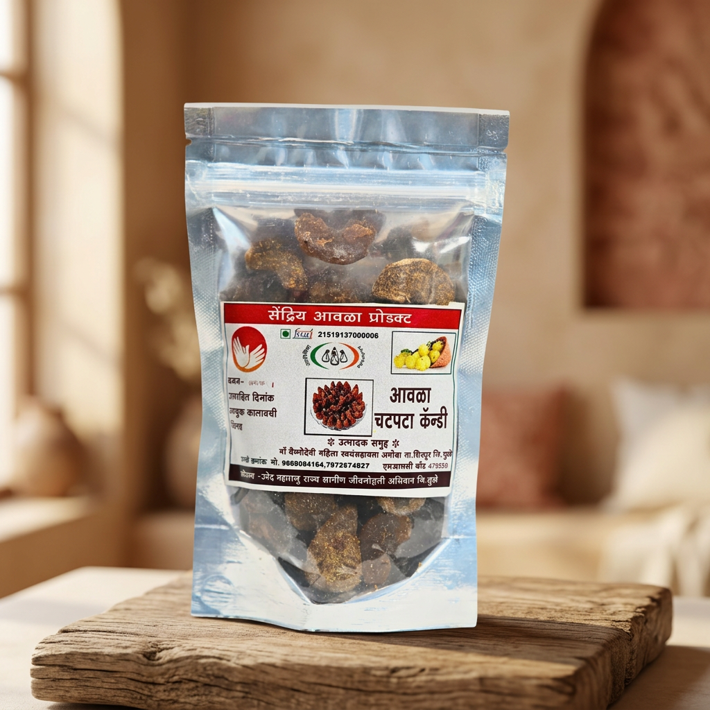 SURUCHI GRUH UDYOG – Gulachi Chatpata Candy tangy, handmade, traditional Pack of 200 gm