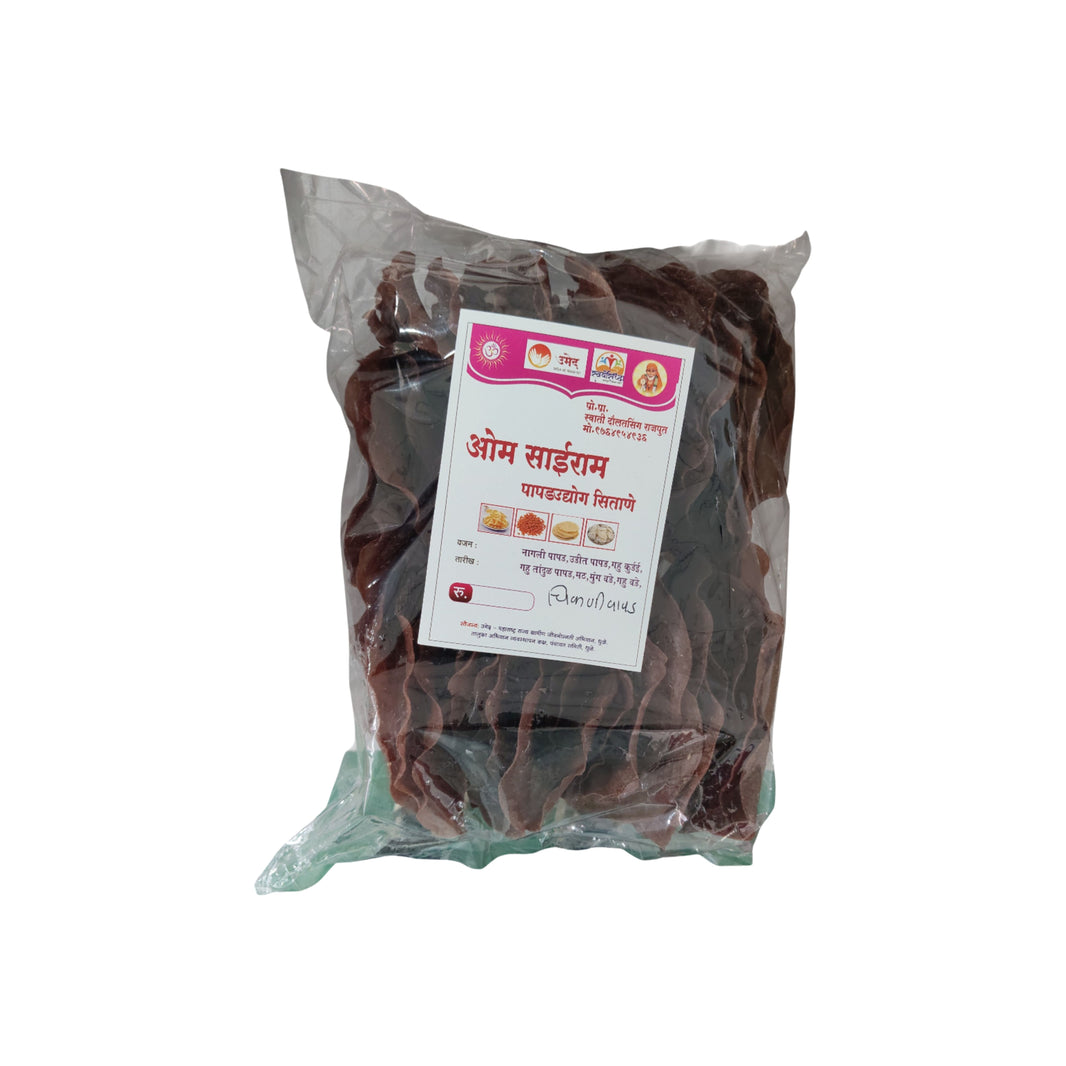OMSAI RAM Chikanicha Papad Pack Of 500gm Handcrafted Spicy Crispy Traditional Papad Perfect Meal Accompaniment Authentic Taste