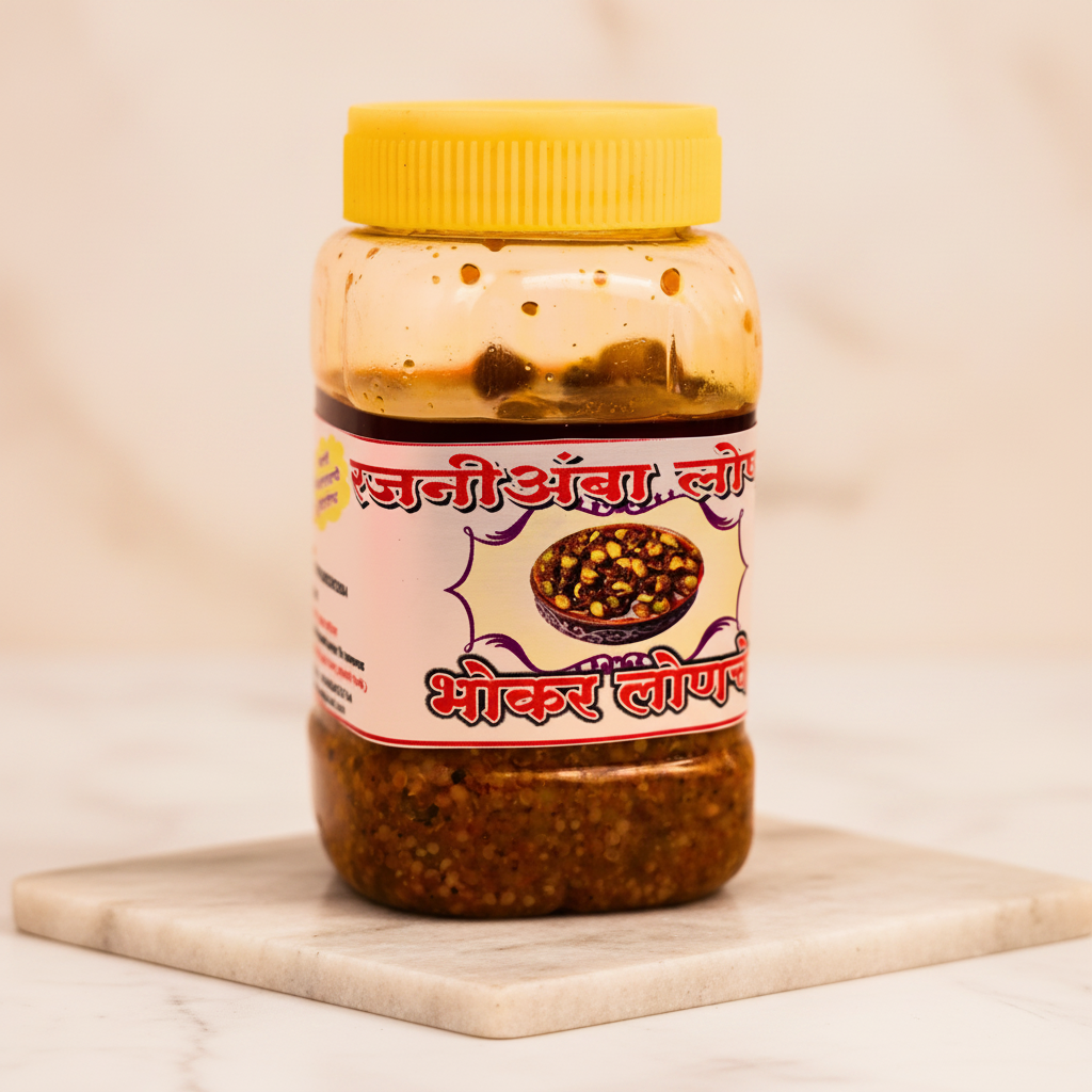 RAJANI - Bhokar Pickles | Natural, Authentic, Chemical-Free, Premium Quality | Pack of 250 gm