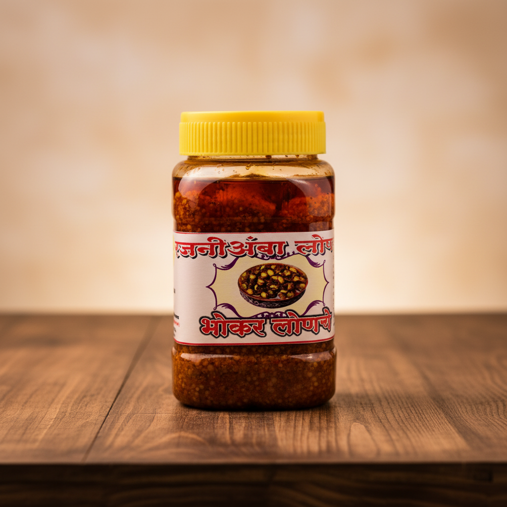 RAJANI - Bhokar Pickles | Natural, Authentic, Chemical-Free, Premium Quality | Pack of 250 gm