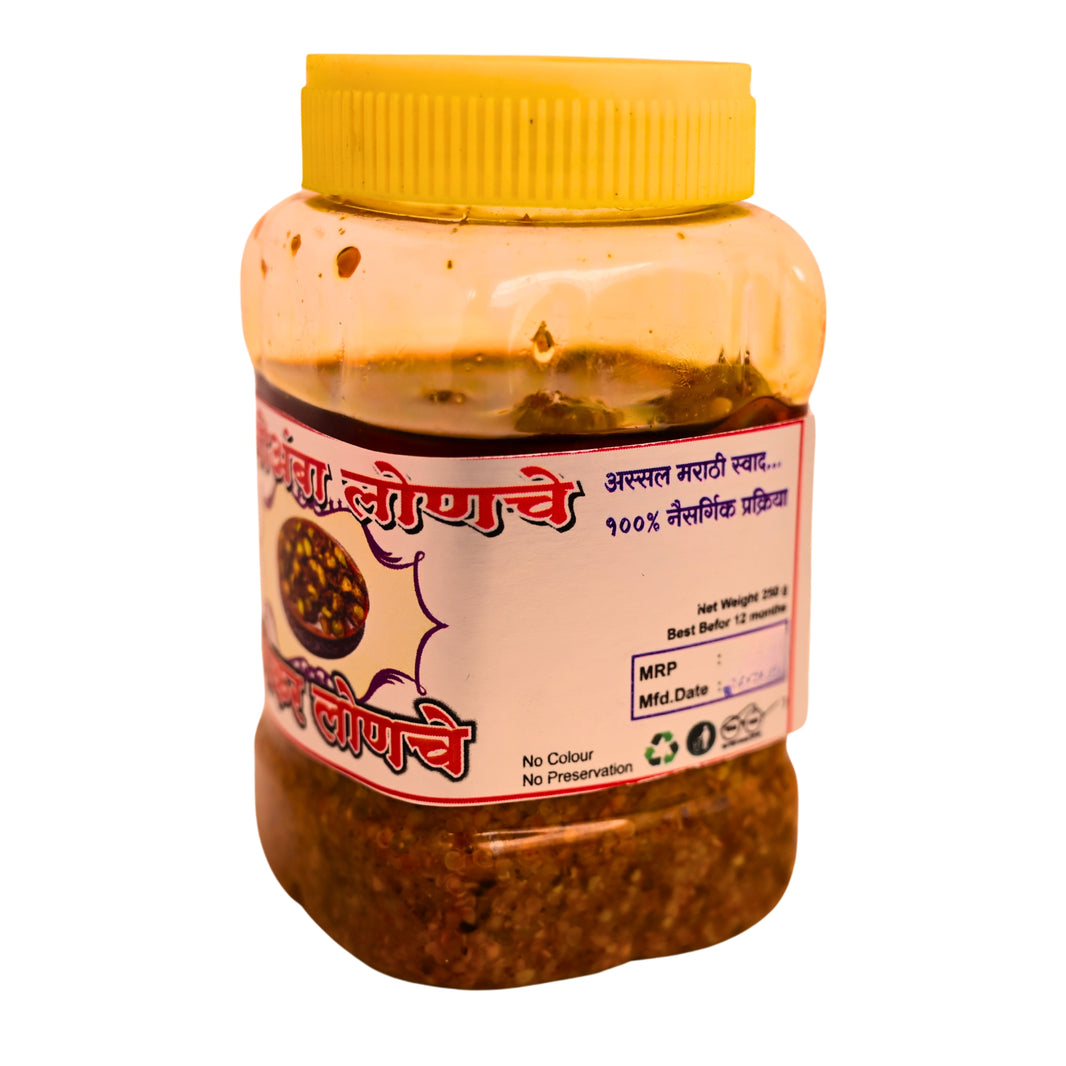 RAJANI - Bhokar Pickles | Natural, Authentic, Chemical-Free, Premium Quality | Pack of 250 gm