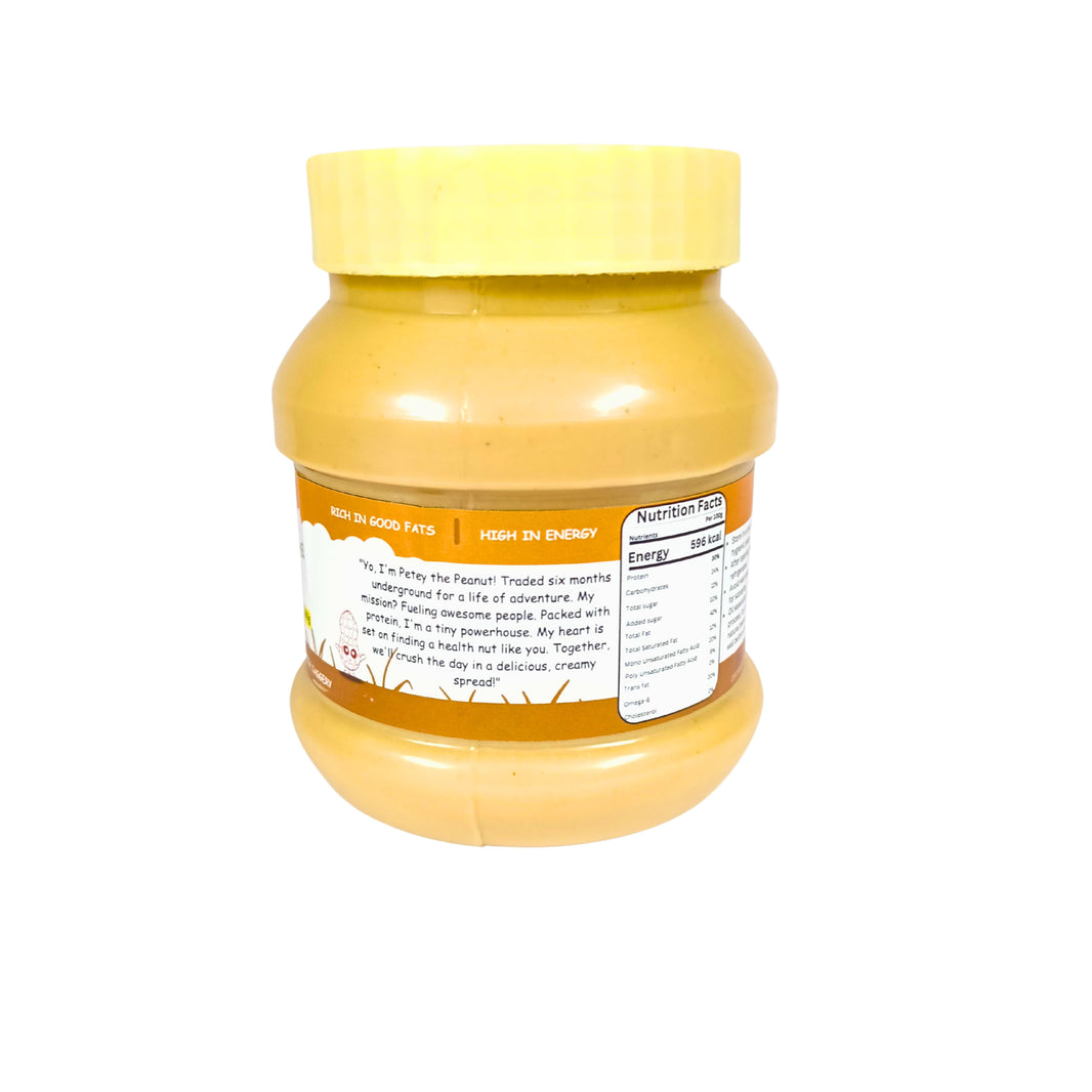 HYFIT Peanut Butter, Durgamata SHG, Natural, Chemical Free, Pack of 350 gm