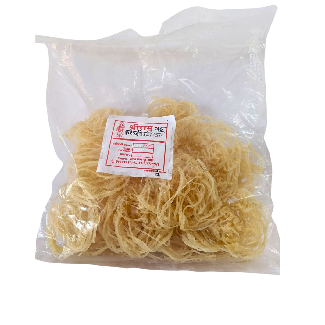 SHREERAM Wheat Kurdai, Made By Natural Ingredients, No Artificial Chemical, Pack of 250 gms