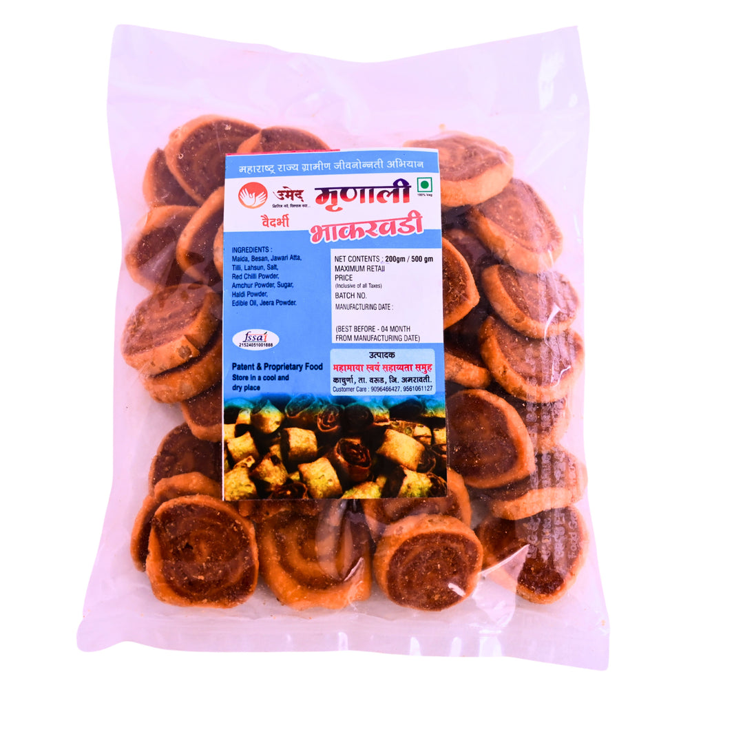 MAHAMAYA - Mrunali Bhakarwadi | Natural, Authentic, Chemical-Free, Premium Quality | Pack of 200 gm