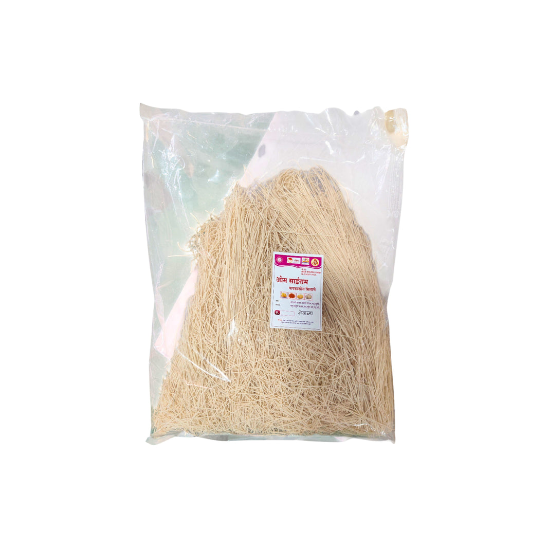 OMSAI RAM Gahu Shevai Pack Of 500gm Wheat Vermicelli Traditional Cooking For Sweet And Savory Dishes Quick Cooking Authentic Taste