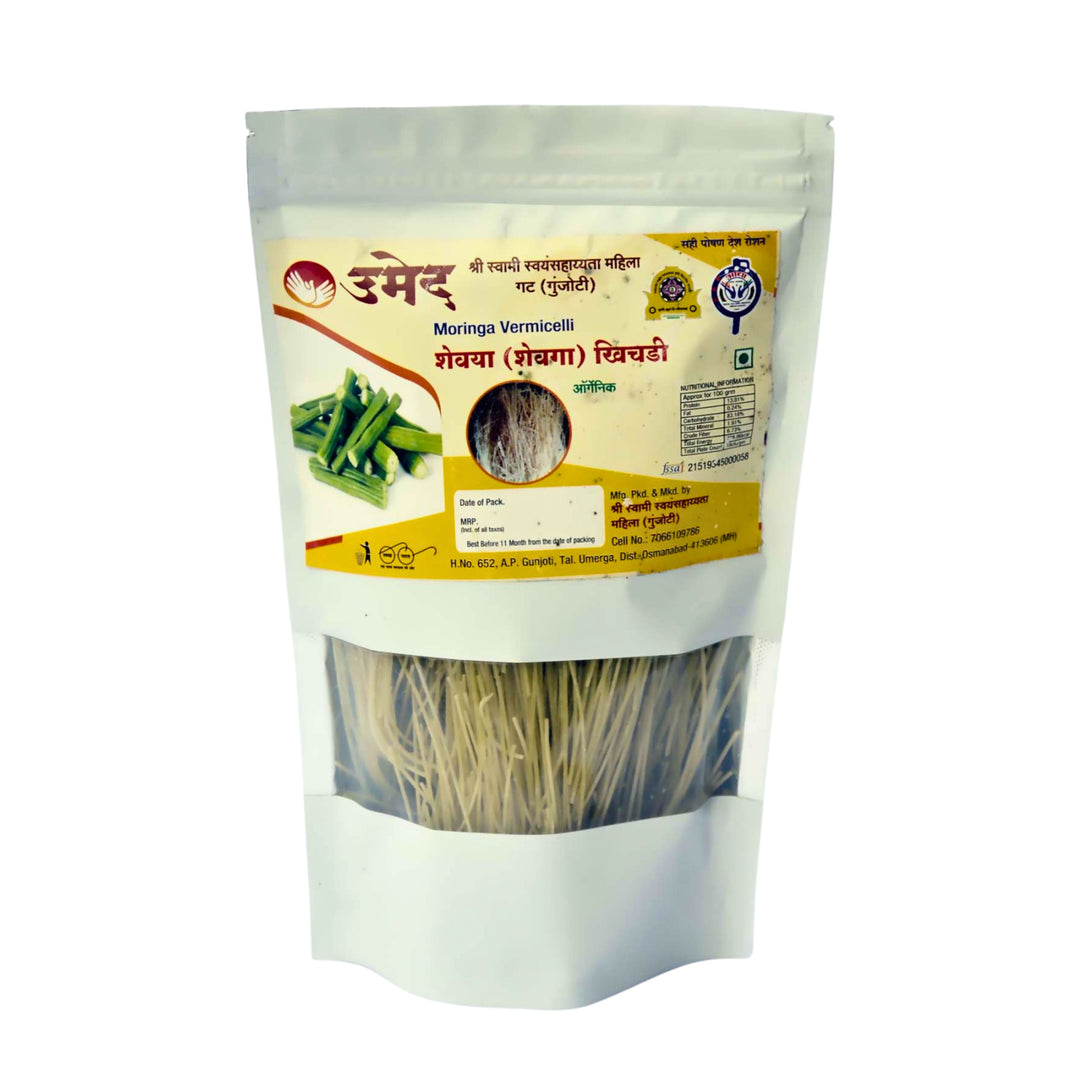 RAJLAXMI Moringa Vermicelli 400 gm(200g X 2) Nutritious Sevaiya Traditional Healthy Kitchen Ingredient Light Quick Cooking Food